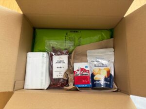 冨澤商店で注文分が到着